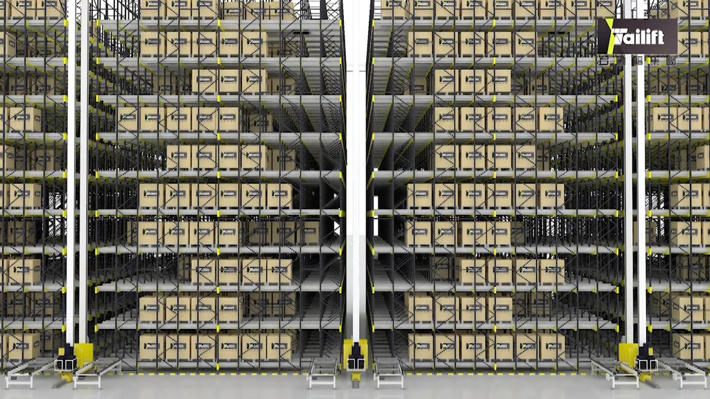堆垛型梭車自動倉儲系統